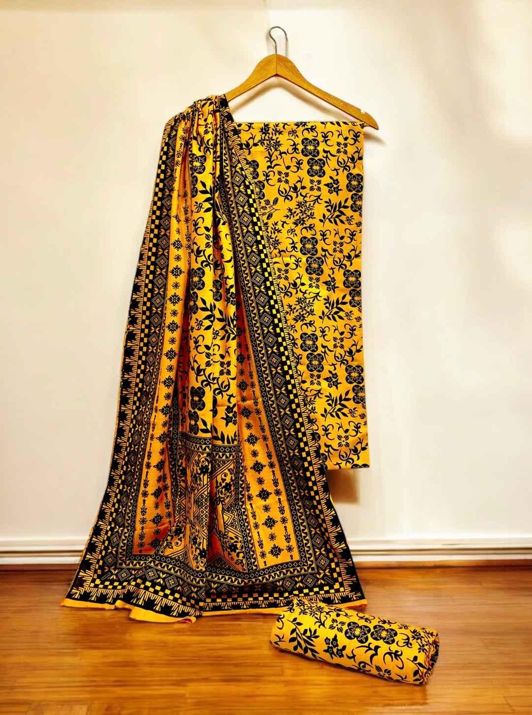 KHADDAR | 3PC | Bin Saeed - ZNH Textile 