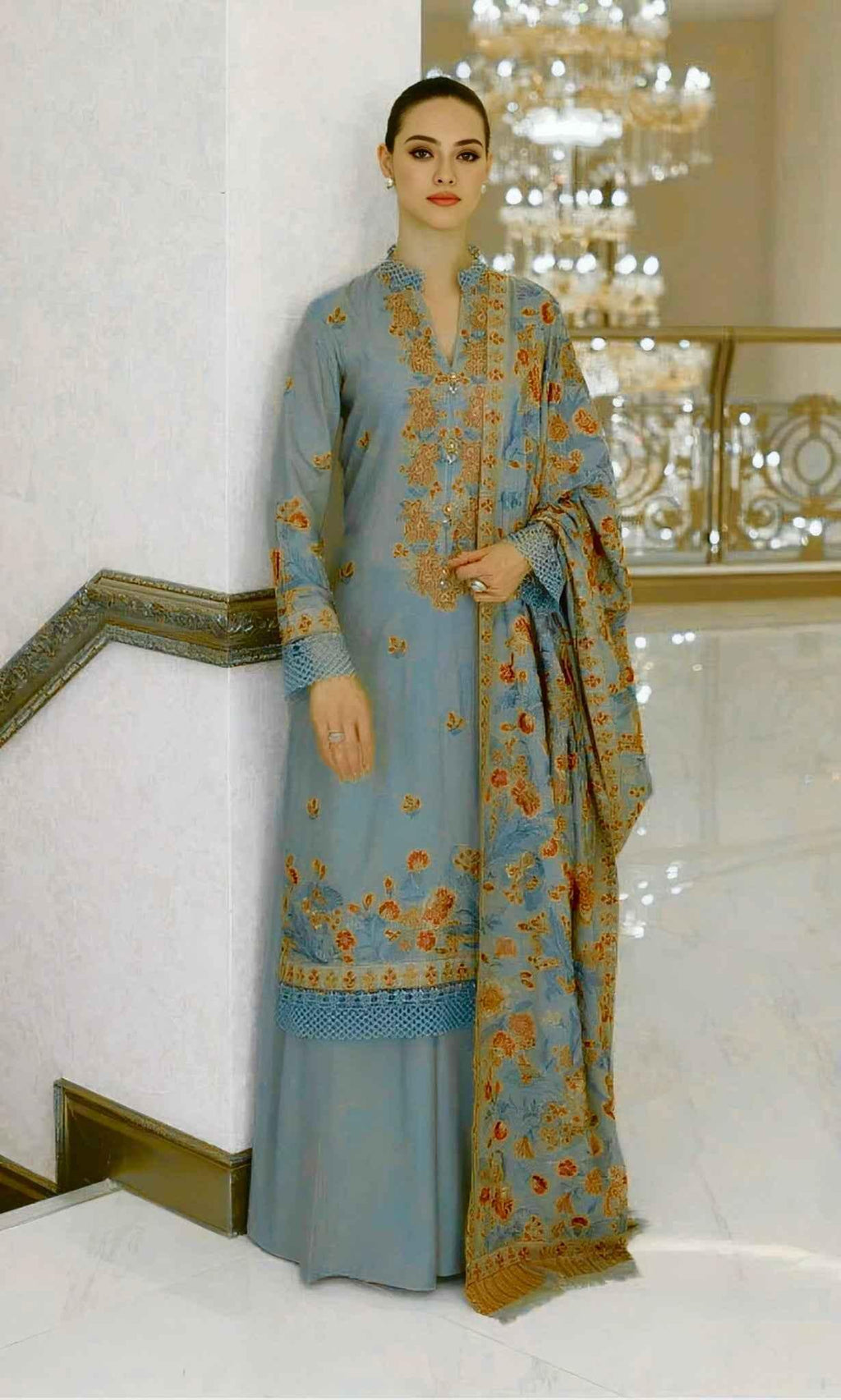 Bareeze | Luxury Emb | Karandi - ZNH Textile 