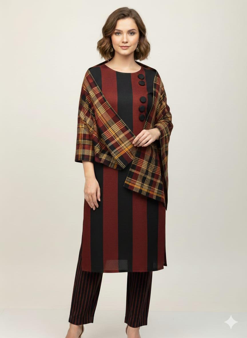 KHAADI SUSI MULTANI 3-PC WINTER