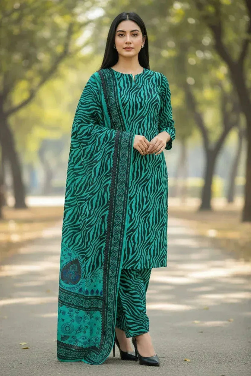 KHADDAR | 3PC | Bin Saeed - ZNH Textile 