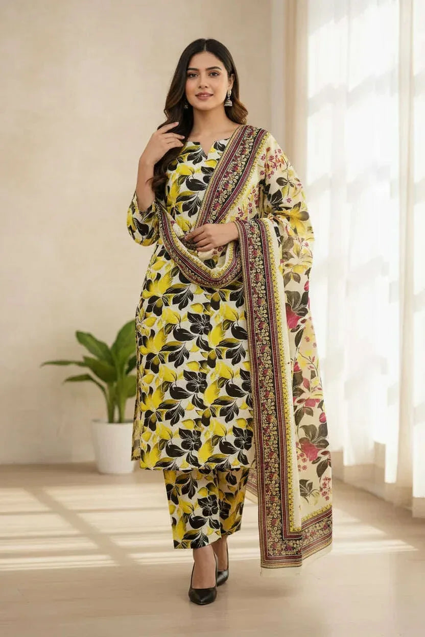 KHADDAR | 3PC | Bin Saeed - ZNH Textile 