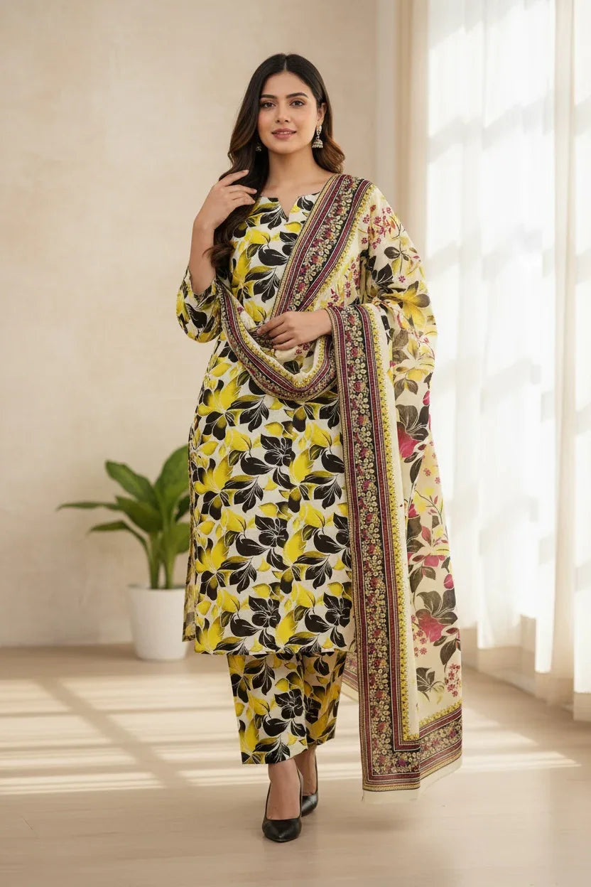 KHADDAR | 3PC | Bin Saeed - ZNH Textile 