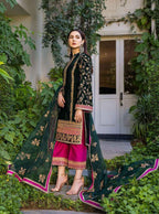 Luxury | Velvet | Embroidered | 3 pcs - ZNH Textile 