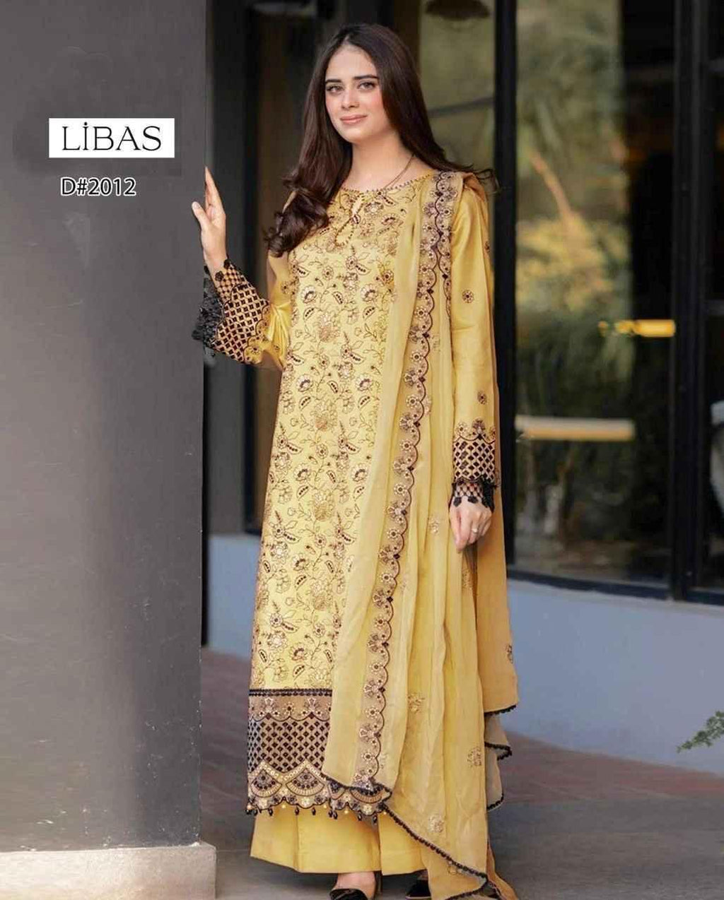 Bareeze | Embroidered | 3pc | Dhanak - ZNH Textile 