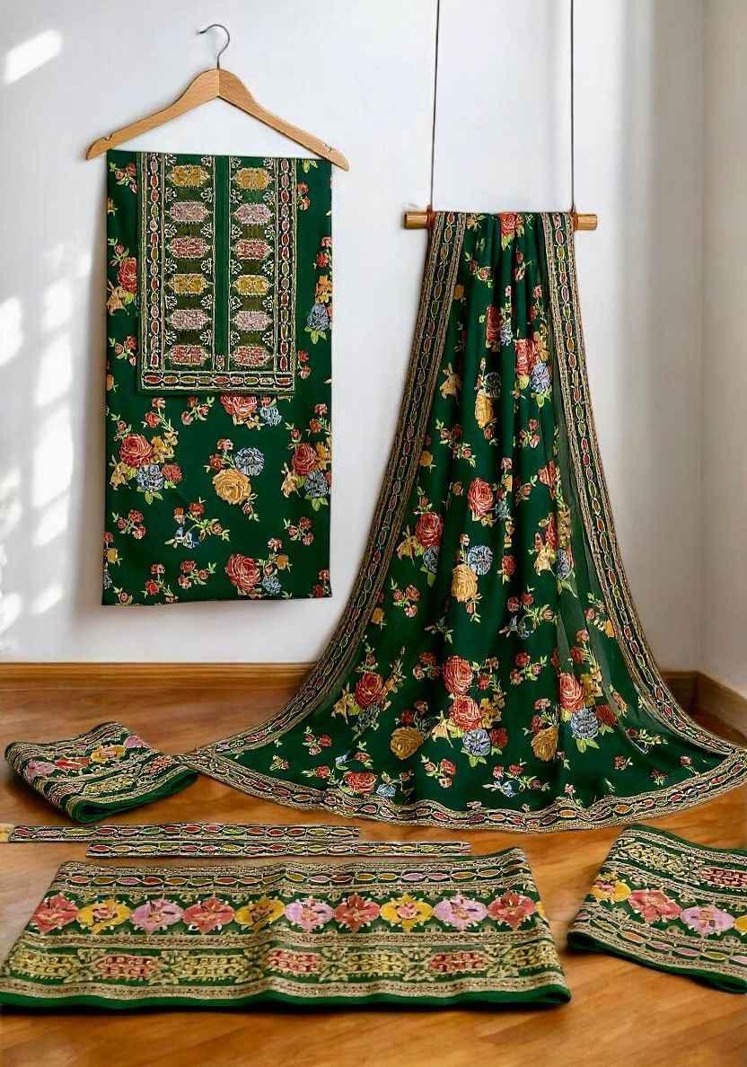 Aneelas | 3pc | Silk - ZNH Textile 