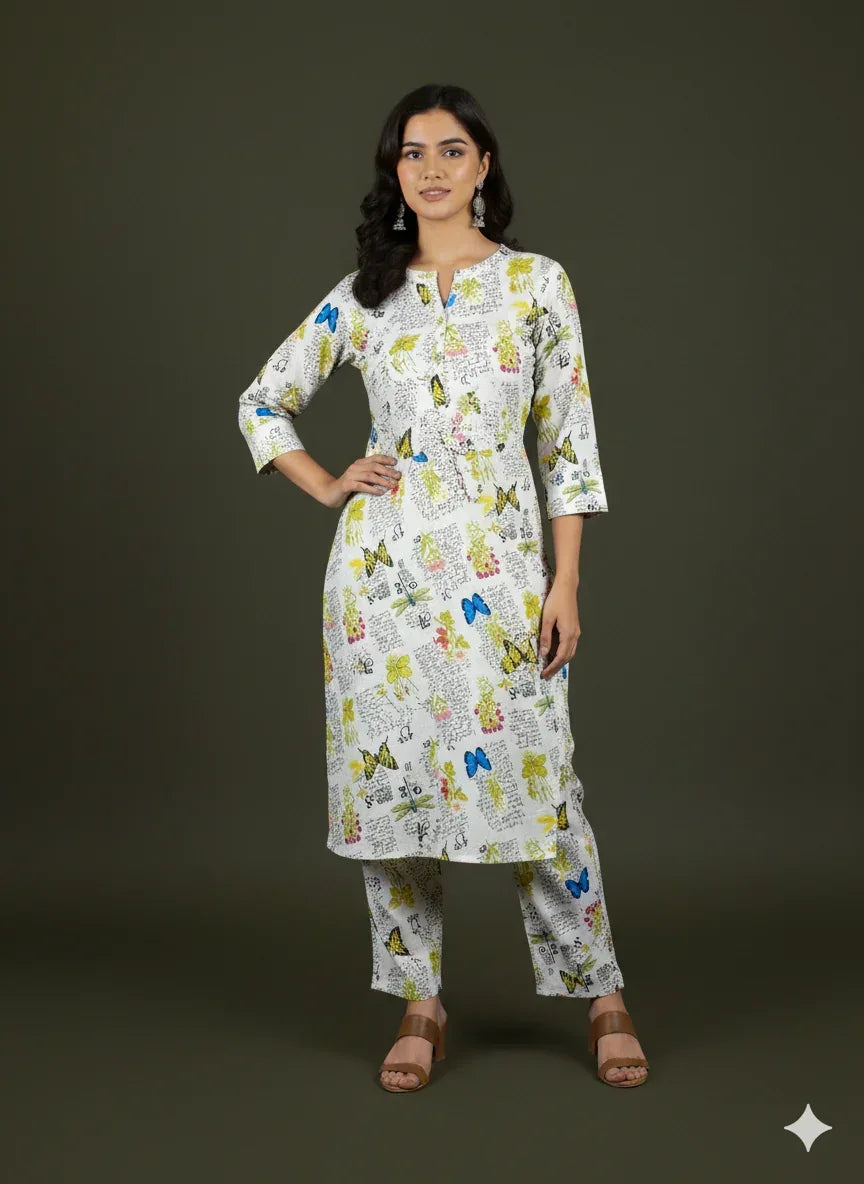 Digital Printed Khaddar 2pc - ZNH Textile 