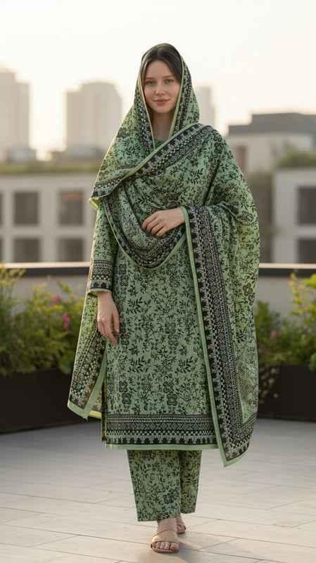 KHADDAR | 3PC | Bin Saeed - ZNH Textile 