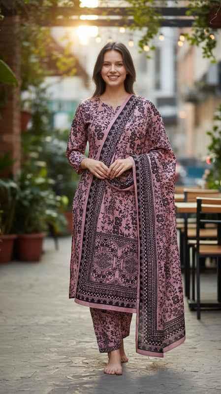 KHADDAR | 3PC | Bin Saeed - ZNH Textile 