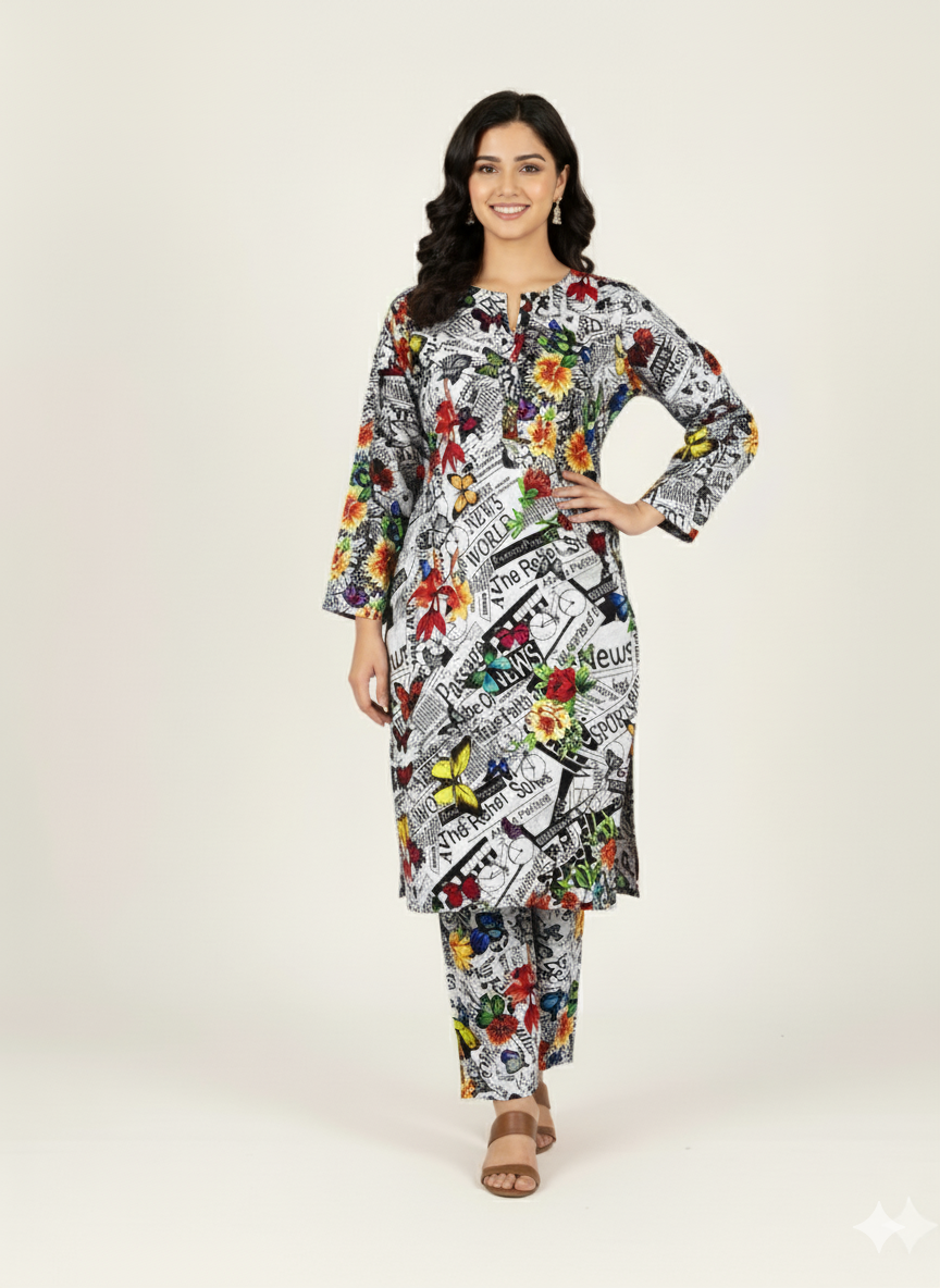 Khaadi 2pc | Khaddar - ZNH Textile  