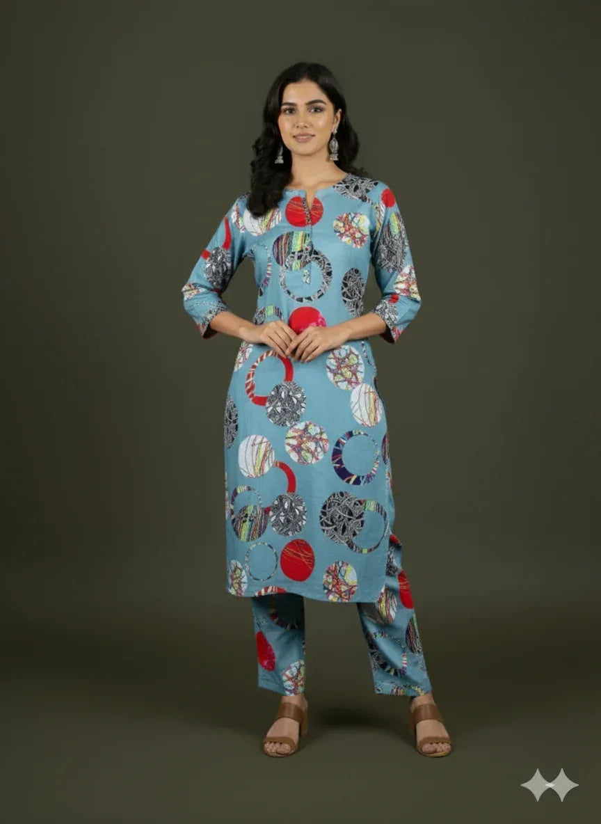 Digital Printed Khaddar 2pc - ZNH Textile 