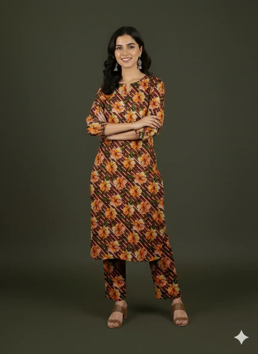 Digital Printed Khaddar 2pc - ZNH Textile 
