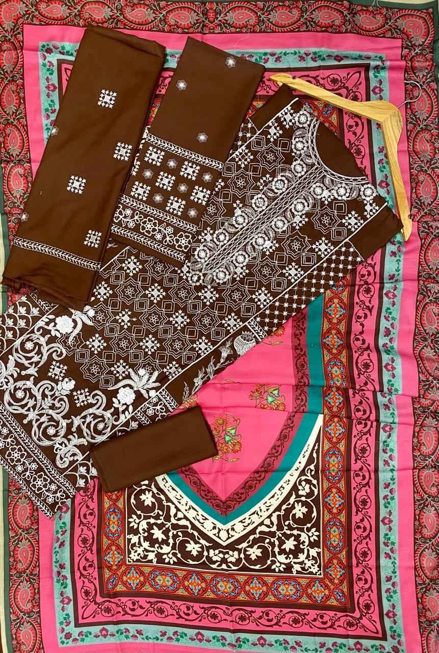 Coco by Zara Shahjahan | Luxury embroiderd | Dhanak - ZNH Textile 