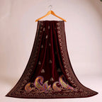 Bareeze Luxury Velvet Shawl Test - ZNH Textile 