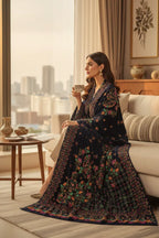 Bareeze Luxury Velvet Shawl Test - ZNH Textile 