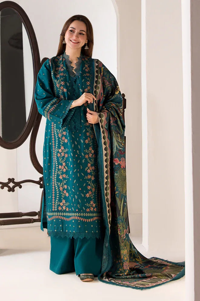 SOBIA NAZIR - 3PC DHANAK EMBROIDERED - ZNH Textile 