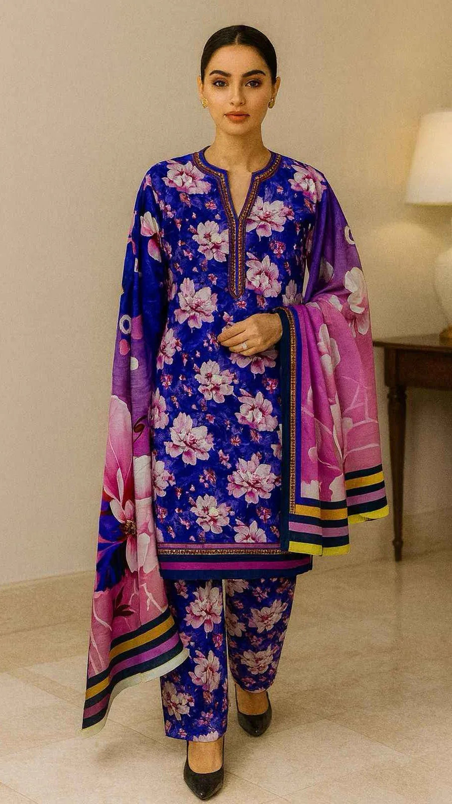 Saya| Linen | Banadora | 3 pcs - ZNH Textile 