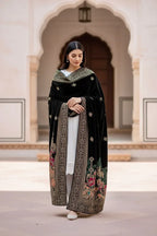 Bareeze Luxury Velvet Shawl Test - ZNH Textile 