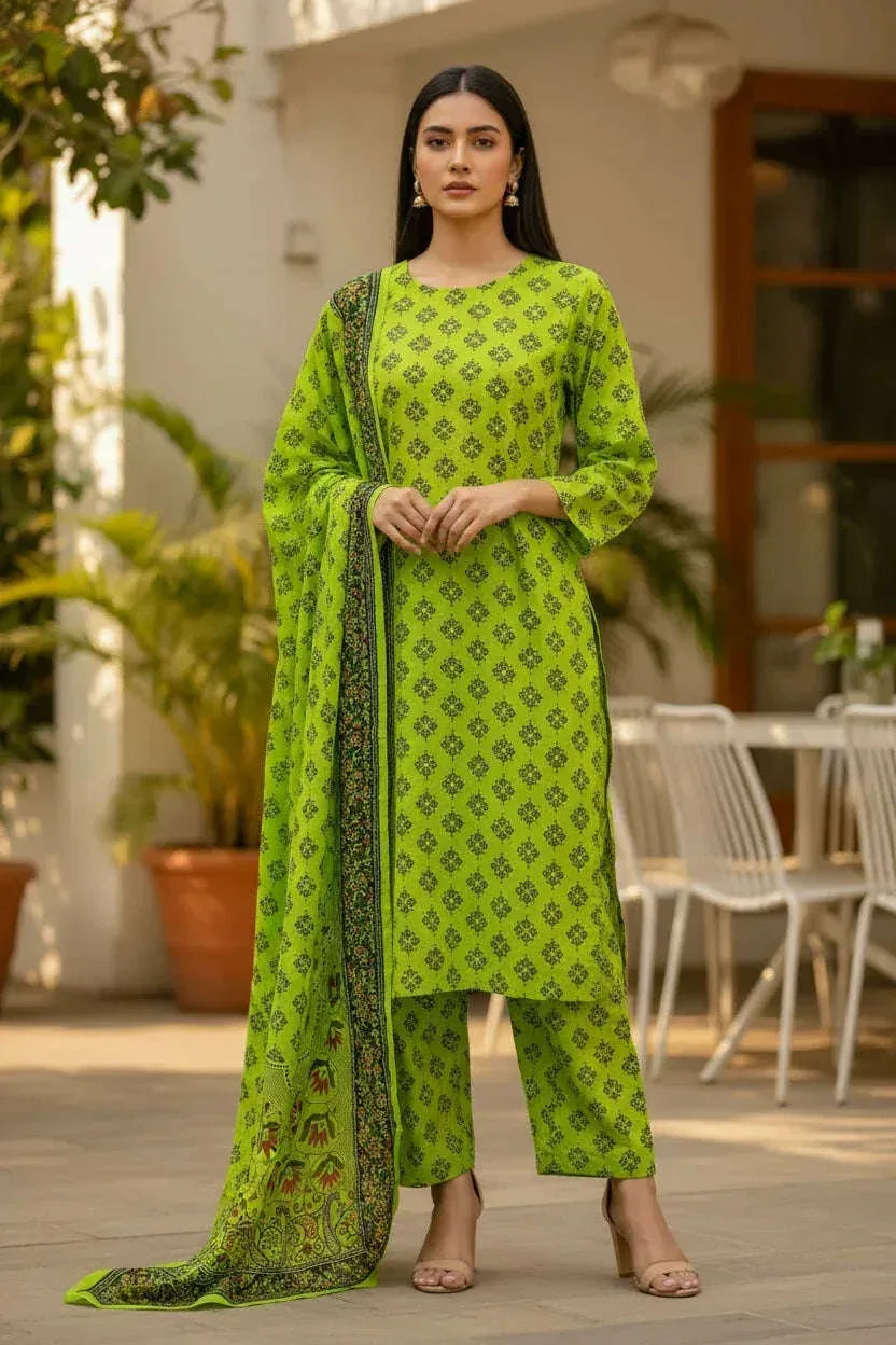 KHADDAR | 3PC | Bin Saeed - ZNH Textile 
