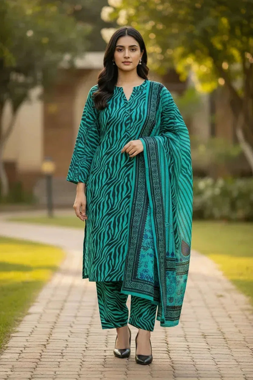 KHADDAR | 3PC | Bin Saeed - ZNH Textile 