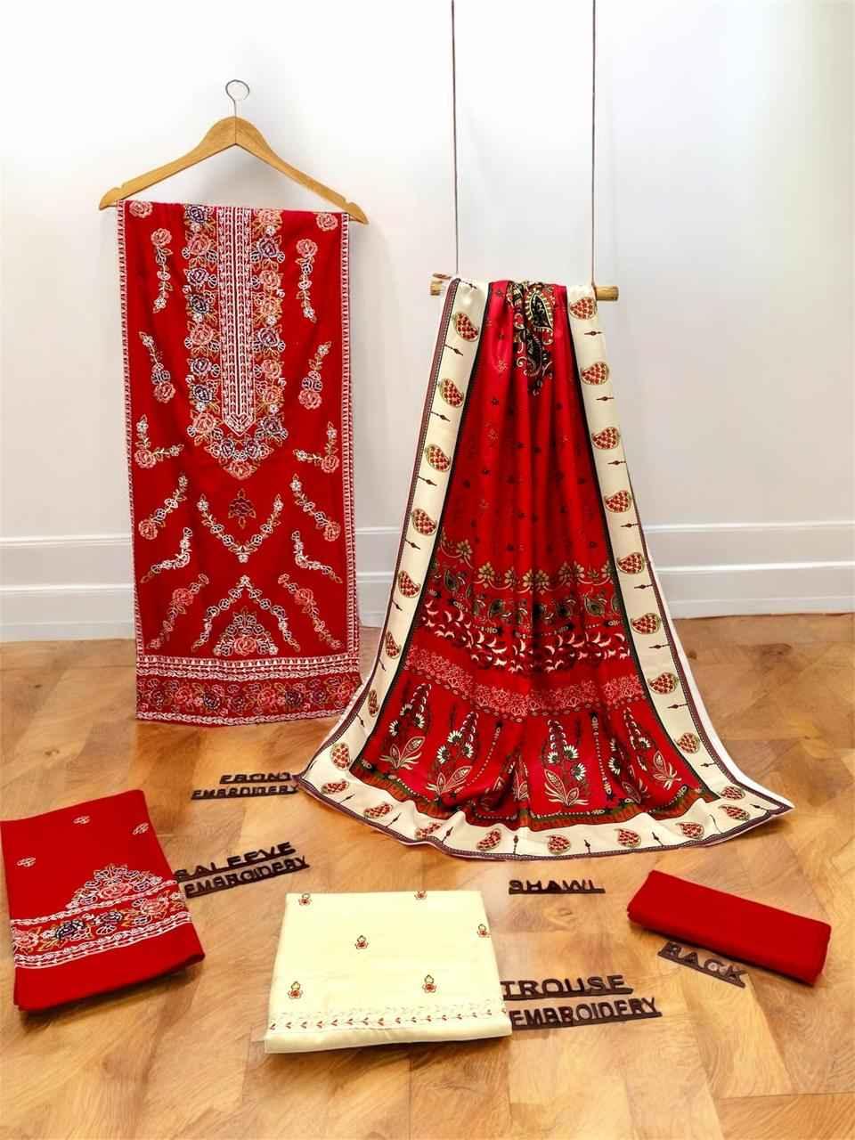 Coco by Zara Shahjahan | Luxury embroiderd | Dhanak - ZNH Textile 