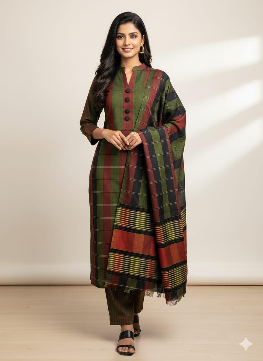KHAADI SUSI MULTANI 3-PC WINTER